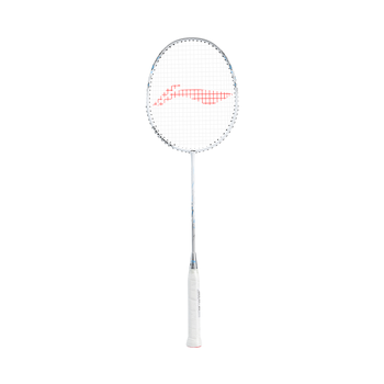 李宁（LI-NING）羽毛球拍单拍碳素复合一体耐用比赛训练拍珍珠白翠鸟绿 已穿线