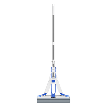 五月花海绵拖把38cm2棉头家用一拖净免手洗吸水胶棉地墩布