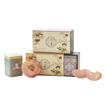 茶颜悦色同心瓶 桂花&蜜桃乌龙 2盒4罐32枚共80g 热泡茶包婚庆礼物伴手礼