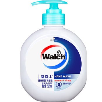 威露士健康抑菌洗手液525ml大瓶杀菌99.9% 清香保湿洗护手 泡沫丰富易冲