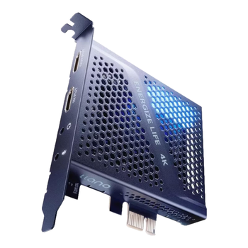 绿巨能（llano）HDMI视频采集卡pcie内置4K高清适配ps4/5/xbox游戏直播抖音摄像机单反相机视频直播台式电脑