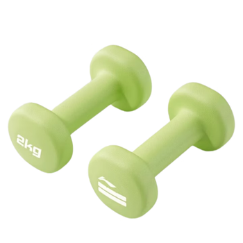 李宁（LI-NING）彩色浸塑哑铃男女健身家用小哑铃女士手臂塑形力量训练