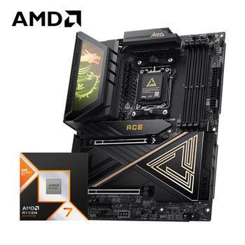 AMD锐龙R7 9850X3D搭微星MEG X870E ACE MAX WIFI战神主板 主板CPU套装 板U套装