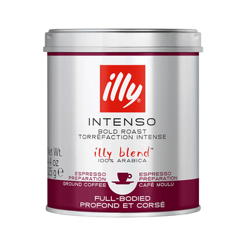 ILLY意利（illy）咖啡粉（深度烘焙）阿拉比卡豆意大利进口咖啡125g