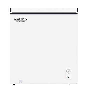 新飞141L单温家用冷柜一级冷藏冷冻两用卧式冰柜节能省电 宽幅变温小冰箱BC/BD-141HJ1EW 