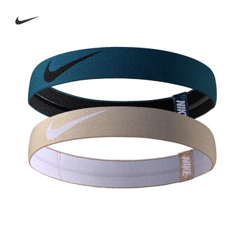 耐克（NIKE）运动束发带瑜伽健身头带2条装发饰赠发带包N1001596232OS