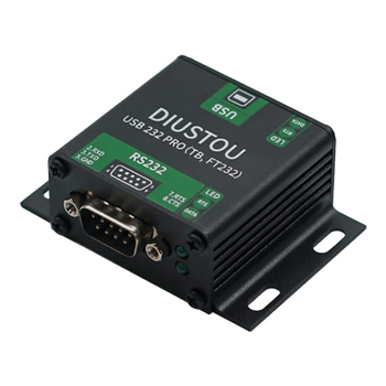 丢石头USB转RS232串口模块 工业级通信模块 电源隔离 信号隔离 串口线 DSTU2P-FTA