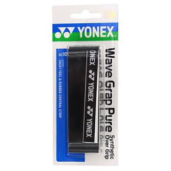 尤尼克斯（YONEX）羽毛球手胶防滑吸汗带握龙骨把胶AC-108WEX黑色