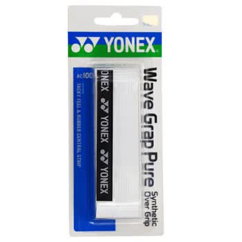 尤尼克斯（YONEX）羽毛球手胶防滑吸汗带握龙骨把胶AC-108WEX白色