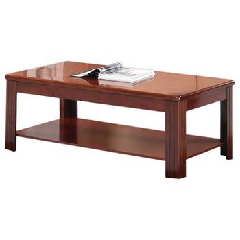 隆旭办公家具办公沙发茶几办公室简约会客接待沙发商务皮沙发  茶几 