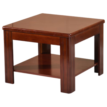 隆旭办公沙发茶几组合办公室简约会客接待沙发商务皮沙发 方茶几 