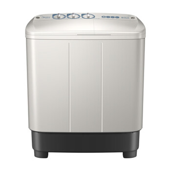 美的（Midea）洗衣机半自动双桶 MP8DS136 8kg大容量半自动洗衣机 二级能效 双桶双缸  补贴