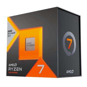 AMD锐龙7 7800X3D游戏处理器8核16线程104MB游戏缓存 加速频率至高5GHz盒装CPU 畅玩打瓦/三角洲/CSGO