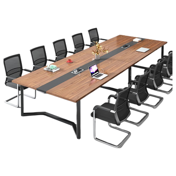 兰冉 会议桌办公桌长条桌洽谈桌培训桌长桌职员桌3000*1300不含椅