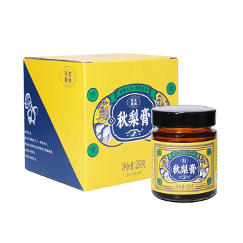豫园老城隍庙250g秋梨膏礼盒 赠木勺上海特产儿童老人0添加剂雪梨膏