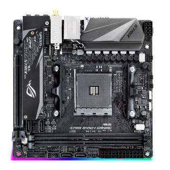 华硕(asus) rog strix b450-i gaming猛禽主板mini-itx电竞主板