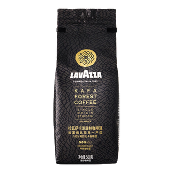 拉瓦萨（LAVAZZA）卡发森林埃塞俄比亚高端单一产地精品意式咖啡豆500g