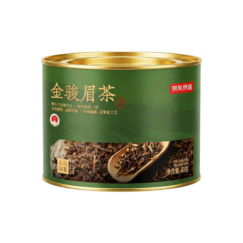 京东京造鲜来多 头春特级金骏眉60g武夷山红茶茶叶自己喝性价比口粮茶送礼