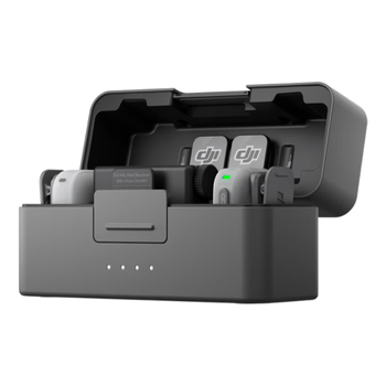 大疆 DJI Mic Mini 2 迷你无线麦克风 多色前盖高品质音频降噪领夹麦克风 一拖二 苹果15-17+安卓+相机