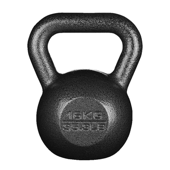 PROIRON普力艾 铸铁壶铃男士提壶哑铃壶健身壶铃深蹲练臀器械壶铃球 16KG