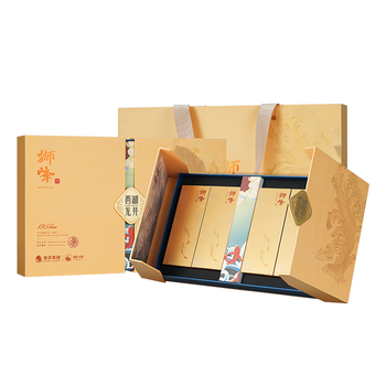 狮峰牌2026年新茶绿茶西湖龙井茶叶明前特级100g礼盒装送礼送长辈