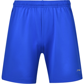李宁（LI-NING）乒乓球运动短裤男女同款速干透气乒乓球服羽毛球短裤 鲜蓝色 M 