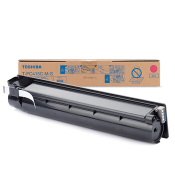 东芝(TOSHIBA)T-FC415CMS 墨粉 适用东芝2010/2110/2510/2610/2515/2615/3015/3115/3515/3615/4515/4615/5015AC等 品红