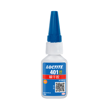 乐泰/loctite 401 强力胶水瞬干胶 502升级 金属PVC塑料纸张木材珠宝通用型快干胶快速粘合透明胶水  20g