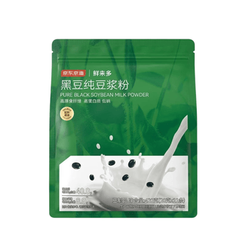 京东京造鲜来多100%纯黑豆浆粉20g*21袋豆浆粉高蛋白谷物早餐东北黑豆豆浆