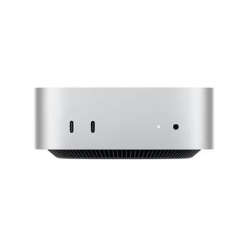 Apple AI电脑 2024Macmini主机M4银色(10+10核)16G 512G 10Gb以太网台式电脑主机Z1CG0002V【企业专享】
