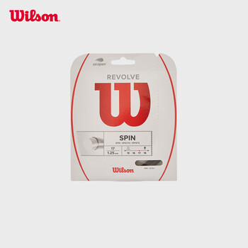 Wilson威尔胜WRZ946900 UHMW涂层 旋转系网球拍线 网球线硬线 REV0LVE