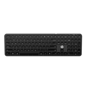 惠普（HP）K241L办公剪刀脚轻薄办公键盘 104全键有线键盘 剪刀脚轻音笔记本电脑外接台式家用办公打字用