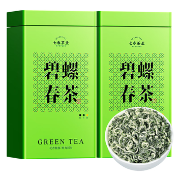 七春2026明前特级 苏州碧螺春 绿茶嫩芽新茶叶端午父亲节礼物200g