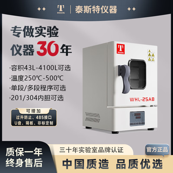 TAISITE泰斯特电热恒温干燥箱不锈钢内胆18L畅销款 WHL-25AB