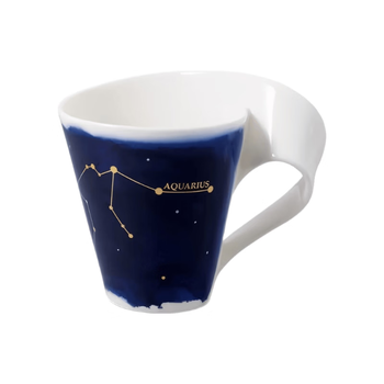 德国唯宝（Villeroy&Boch）马克杯星座杯咖啡杯高级情侣杯子水杯陶瓷杯新婚礼物水瓶座300ml