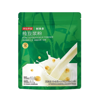 京东京造 100%纯豆浆粉20g×21条 无额外添加蔗糖非转基因原味高蛋白早餐