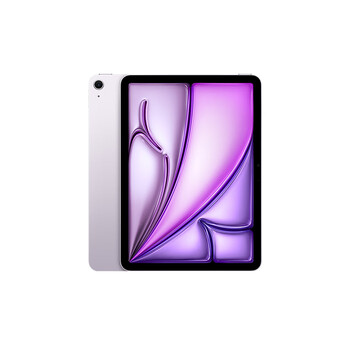 Apple/苹果 iPad Air 11英寸 M2芯片 2024年新款平板电脑(Air6/256G WLAN版/MUWK3CH/A)紫色