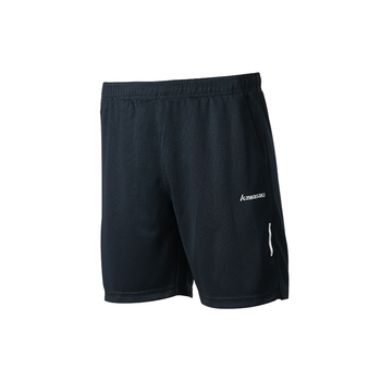 川崎（KAWASAKI）羽毛球服短裤男女中性款速干薄款运动裤Q3681 黑色 S