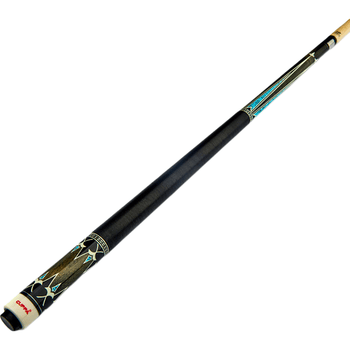 CUPPa台球杆DL-X黑八大头黑8球杆中式八球美式九球杆中头桌球杆11.8mm