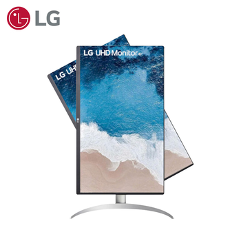 LG 27英寸 4K办公显示器 HDR400 IPS Type-C 90W反向充电 硬件校准 内置音箱 适用PS5 27UP850N