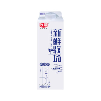 光明 新鲜牧场 950ml 鲜牛奶