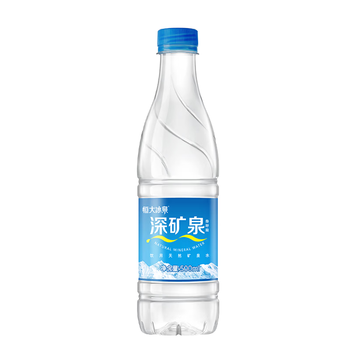 恒大冰泉 深矿泉饮用天然矿泉水 500ml*24瓶 整箱装 非纯净水热门商品