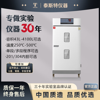 TAISITE泰斯特电热鼓风干燥箱大容量625L立式300℃基础款 WGL-625D
