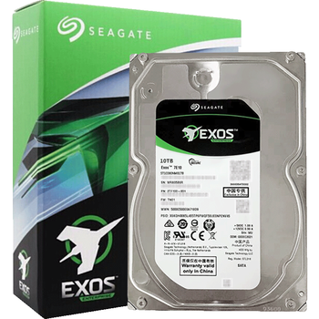 希捷（SEAGATE）企业级硬盘 10TB 256MB 7200RPM CMR垂直 SATA 希捷银河Exos 7E10系列 服务器硬盘ST10000NM017B