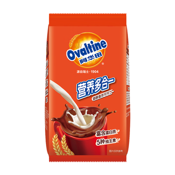 阿华田（Ovaltine）可可粉袋装150g 早餐代餐巧克力粉牛奶烘焙咖啡冲饮伴侣固体饮料