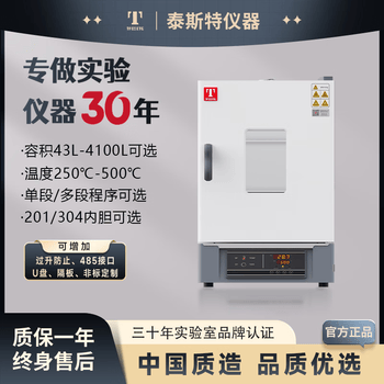 TAISITE泰斯特电热鼓风干燥箱小型实验室烤箱 WGL-125D