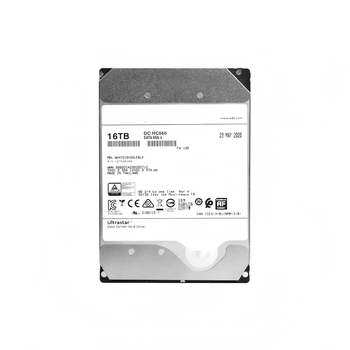 攀升适用于西部数据16TB 512MB 7200转 CMR垂直 3.5英寸HC550氦气机械硬盘 SATA接口WUH721816ALE6L4