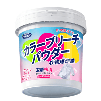 KIEWAS小林康夫花香爆炸盐1200g 强力去渍去黄增白去污神器专用彩漂粉