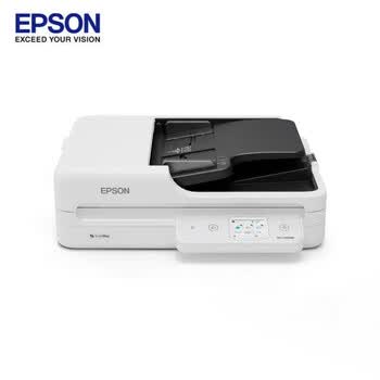 爱普生（EPSON）DS-1760WN扫描仪 A4平板扫描 USB+网口+无线连接 自动双面 30页/60面分钟