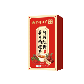 同仁堂红糖姜茶大姨妈阿胶姜枣茶经期黑糖姜茶水月经送女友150g